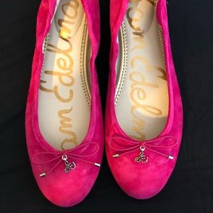 Sam Edelman pink ballet flats